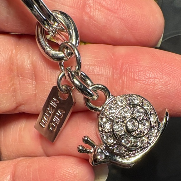 Coach Silver Snail Keychain - Picture 2 of 5